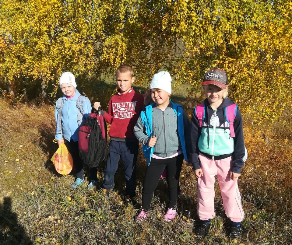 Первый поход с одноклассниками.